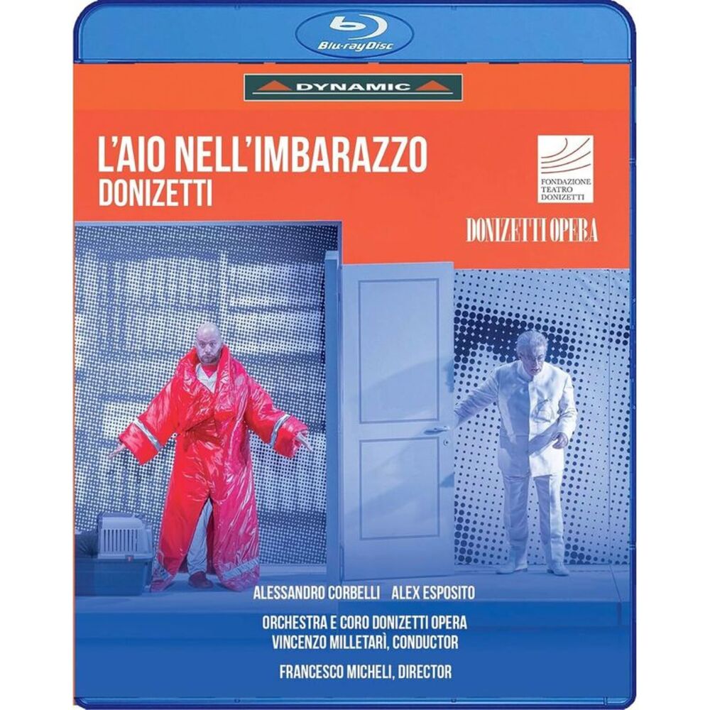 Orchestra Donizetti Opera - Donizetti: L'aio nell'imbarazzo  BLU-RAY